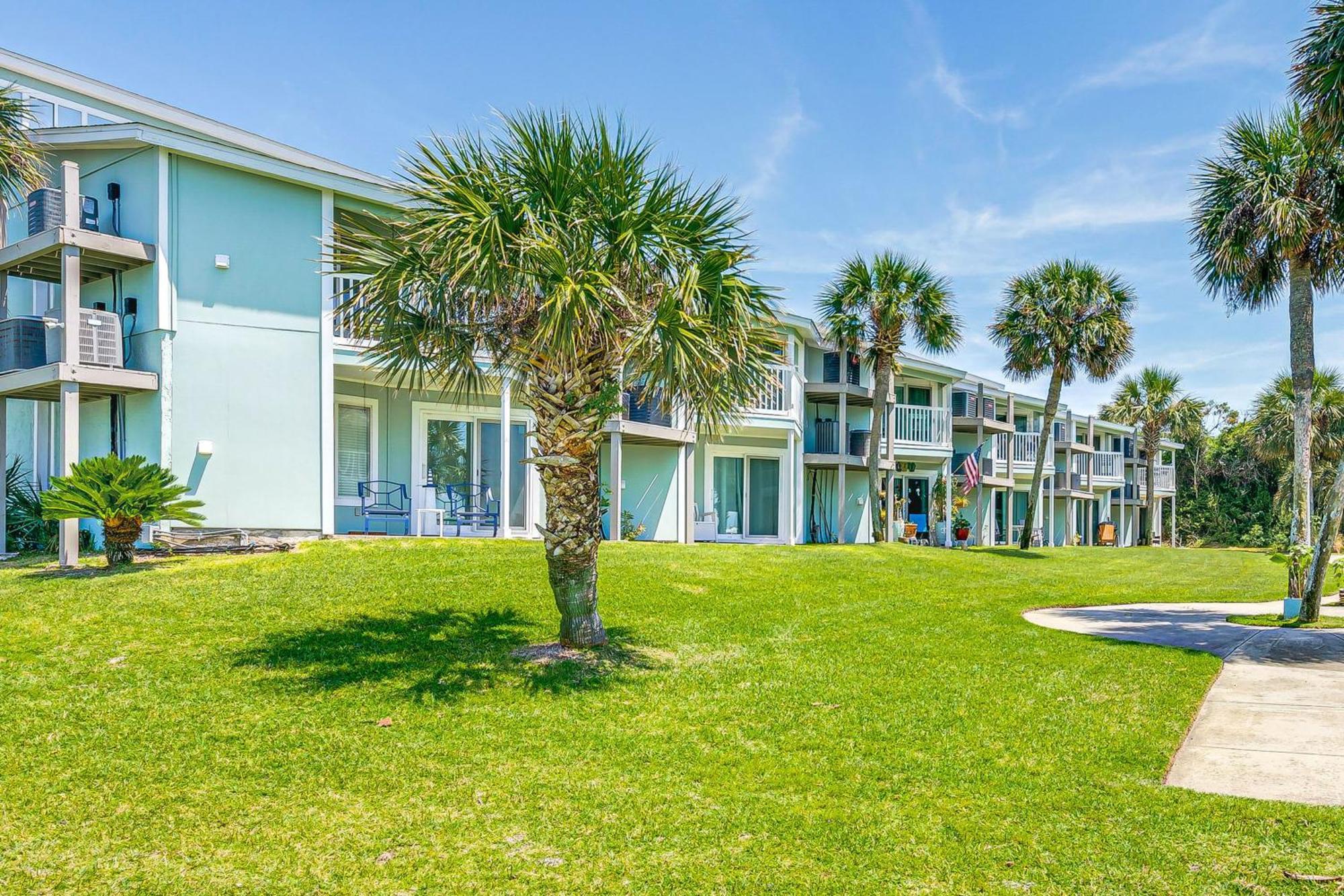 Eco-Bungalow Condo Pensacola Beach Access! Eksteriør billede